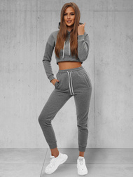 Sieviešu sporta tērps grafīta OZONEE JS/8C67/5Z