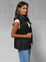 Sieviešu veste melna OZONEE JS/16M9072/392