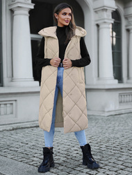 Sieviešu veste smilšu OZONEE JS/5M3165/62Z