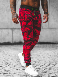 Vīriešu sporta bikses sarkanas OZONEE JS/KZ15Z