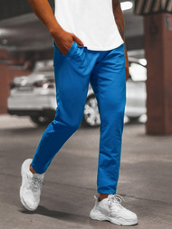 Vīriešu sporta bikses debesu zili B/18203022Z