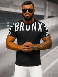 Vīriešu T-krekls Melns OZONEE O/8T1265/3