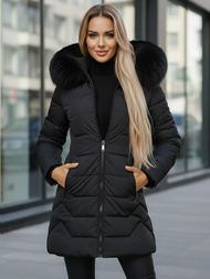 Sieviešu jaka melna OZONEE JS/16M9121/392Z