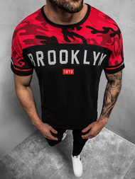 Vīriešu T-krekls melns OZONEE JS/SS10977Z