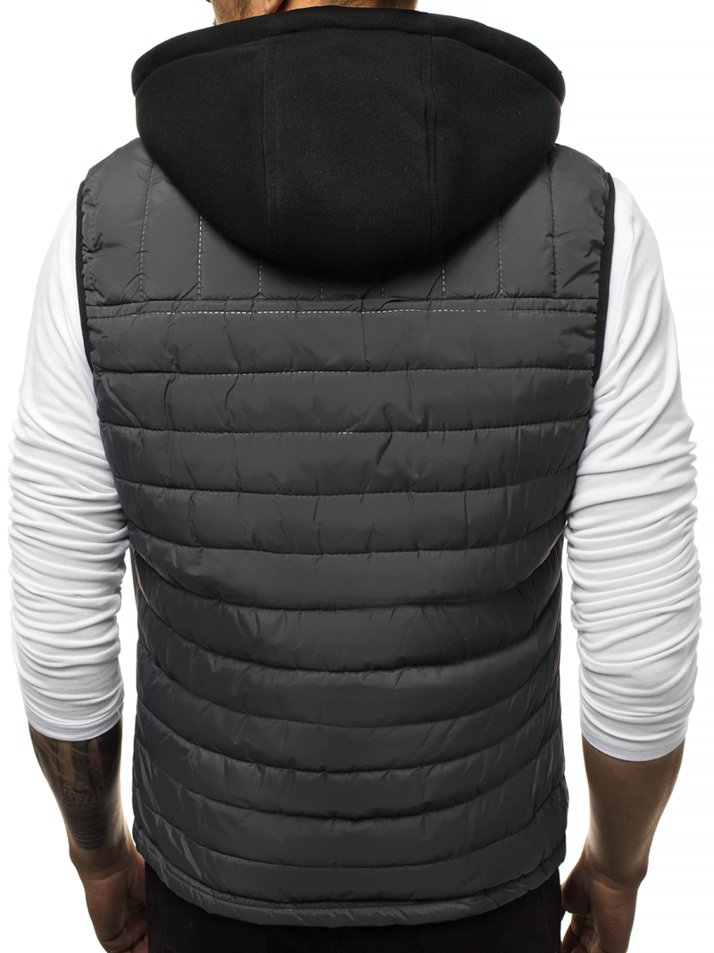 Vīriešu veste grafīta OZONEE N/6102