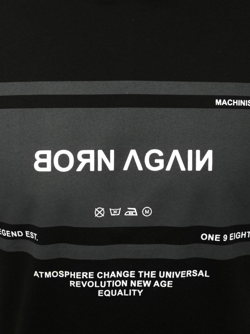 Vīriešu T-krekls bez piedurknēm melns-balts OZONEE MACH/M1152Z