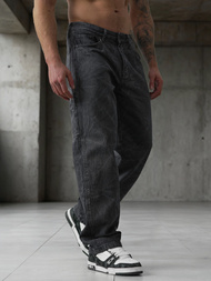 Vīriešu džinsi grafīta OZONEE O/KK2828/5