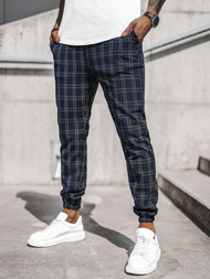 Vīriešu chino bikses tumši zili OZONEE DJ/2288/22Z