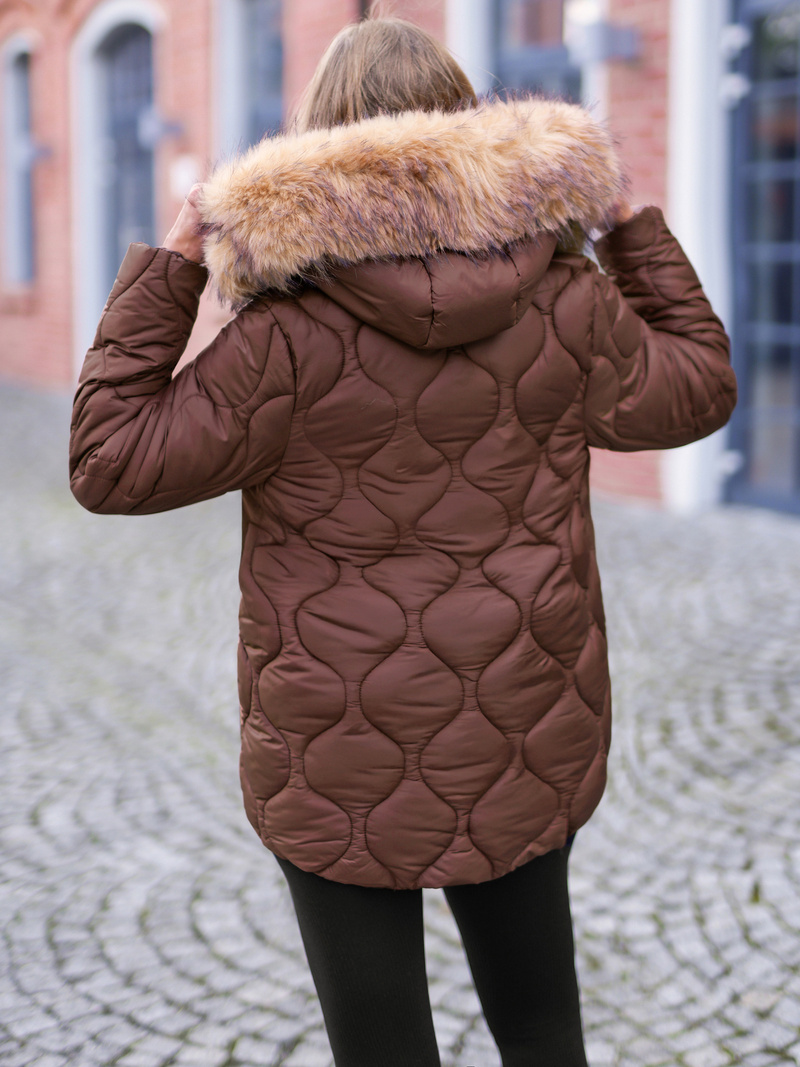 Sieviešu jaka šokolāde OZONEE JS/5M3226/158