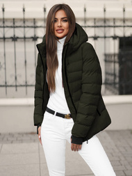 Sieviešu ziemas jaka tumši zaļa OZONEE JS/M769/136Z