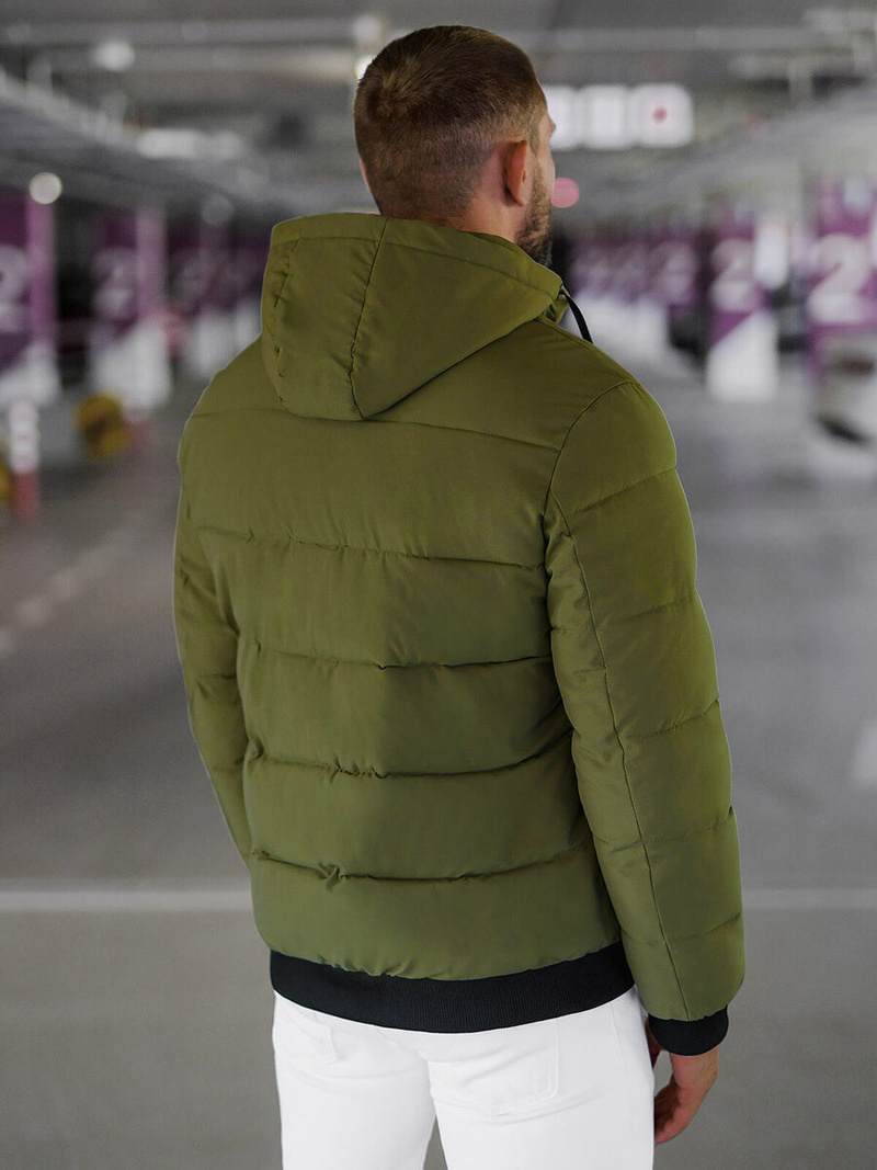 Vīriešu parka gaiša-haki OZONEE JS/31M5023/62Z