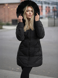 Sieviešu jaka melna OZONEE JS/16M9099/392Z