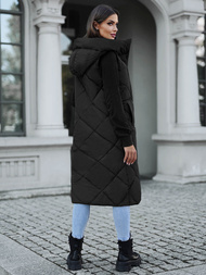 Sieviešu veste melna OZONEE JS/5M3165/392Z