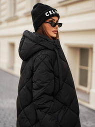 Sieviešu jaka melna OZONEE JS/5M3168/392Z