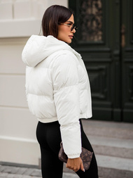 Sieviešu jaka balta OZONEE JS/5M3260/281