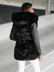 Sieviešu jaka melna OZONEE JS/11Z8090Z