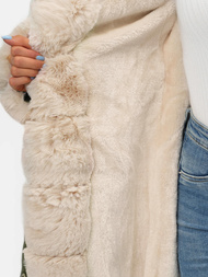 Sieviešu ziemas jaka zaļa OZONEE JS/M763/136Z