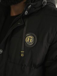 Vīriešu jaka melna OZONEE JS/57M7503/392Z