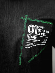 Vīriešu T-krekls Melns OZONEE O/3C333