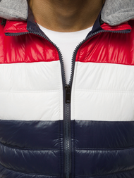 Vīriešu veste tumši zila OZONEE N/6105