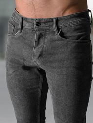 Vīriešu džinsi grafīta OZONEE NB/MP0191G