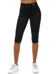 Sieviešu īsi legingi melni OZONEE JS/1027/B1