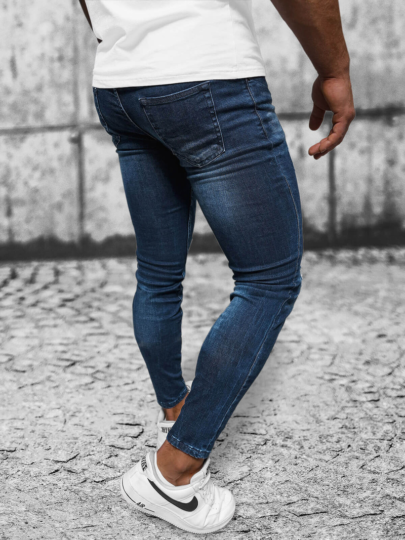 Vīriešu džinsi zili OZONEE NB/MP0015BS