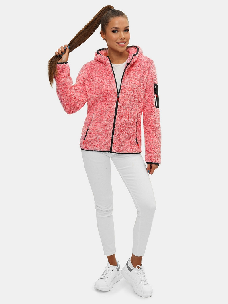 Sieviešu virsjaka sarkana OZONEE JS/KSW7002