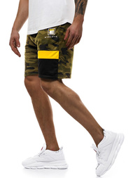 Vīriešu šorti zaļi OZONEE JS/KK300160