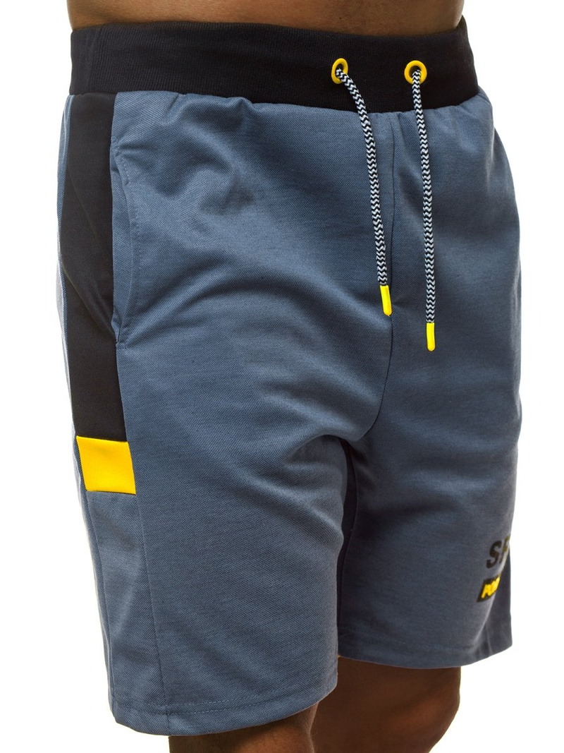 Vīriešu šorti tumši zili OZONEE JS/KK300186