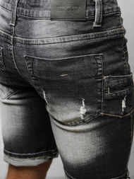 Vīriešu šorti melni OZONEE NB/MP0040N