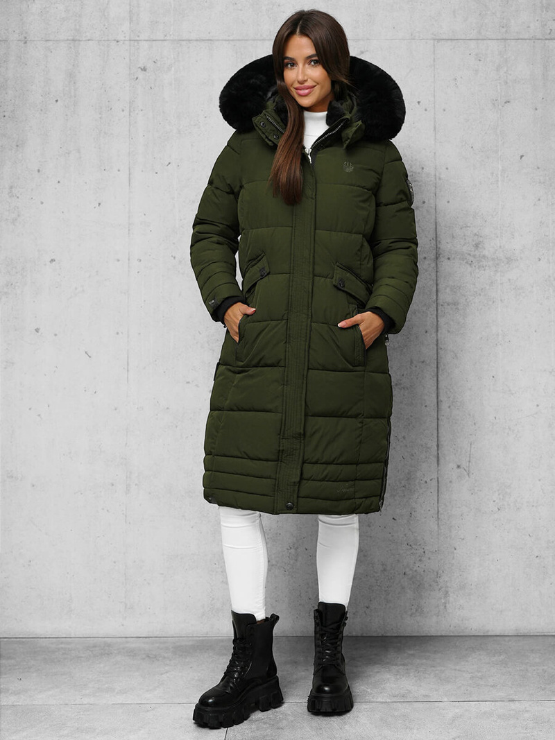 Sieviešu jaka haki OZONEE O/W377