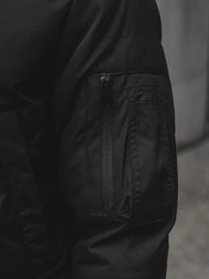 Vīriešu virsjaka melna OZONEE JS/M790/392