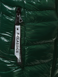 Sieviešu ziemas virsjaka zaļa OZONEE N/6357