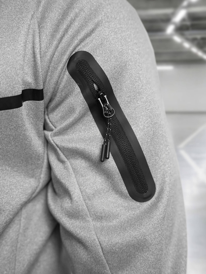 Vīriešu treniņtērps pelēks OZONEE JS/8C1966/2