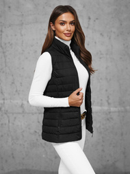 Sieviešu veste melna OZONEE JS/16M9150/392