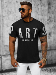 Vīriešu t-krekls melns OZONEE O/1180Z