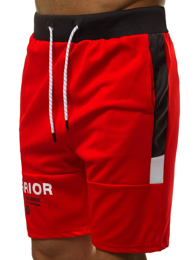 Vīriešu šorti sarkani OZONEE JS/KK300175