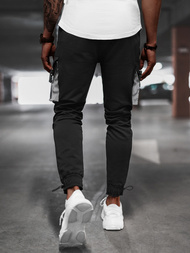 Vīriešu Chino Bikses Melni B/21203004Z