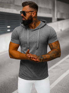 Vīriešu t-krekls grafīta OZONEE JS/8T89/5