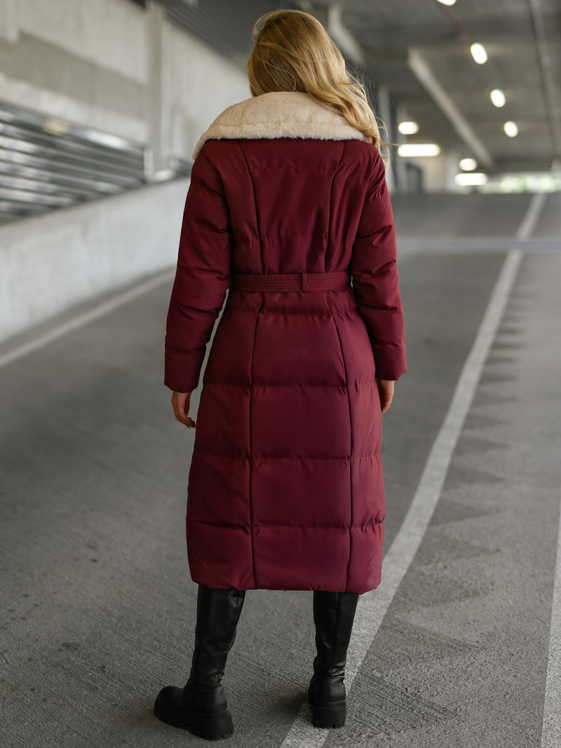 Sieviešu jaka bordosarkans OZONEE JS/16M9168/06