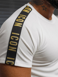 Vīriešu t-krekls balts OZONEE O/T7579