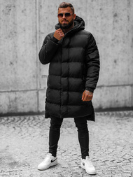 Vīriešu virsjaka melna OZONEE O/M799