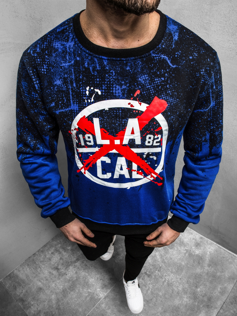 Vīriešu jaka tumši zila OZONEE JS/22053Z