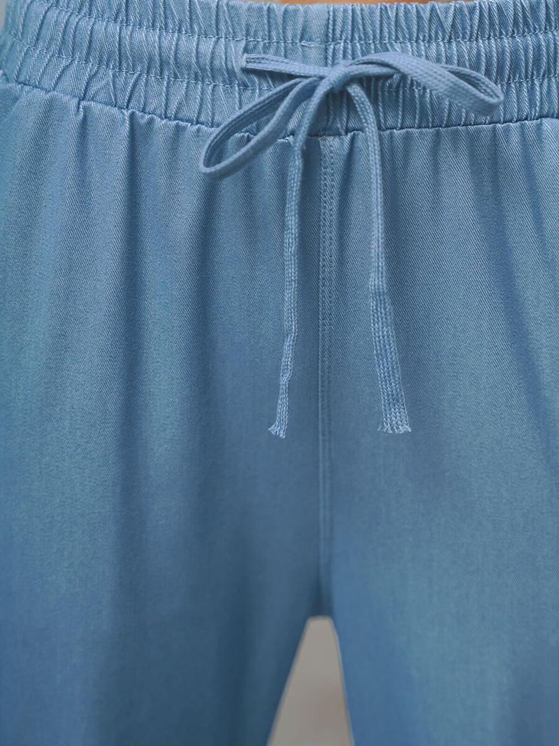 Sievietes džinsi debesu zilas OZONEE O/HGM6610