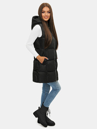 Sieviešu veste melna OZONEE JS/M721/392