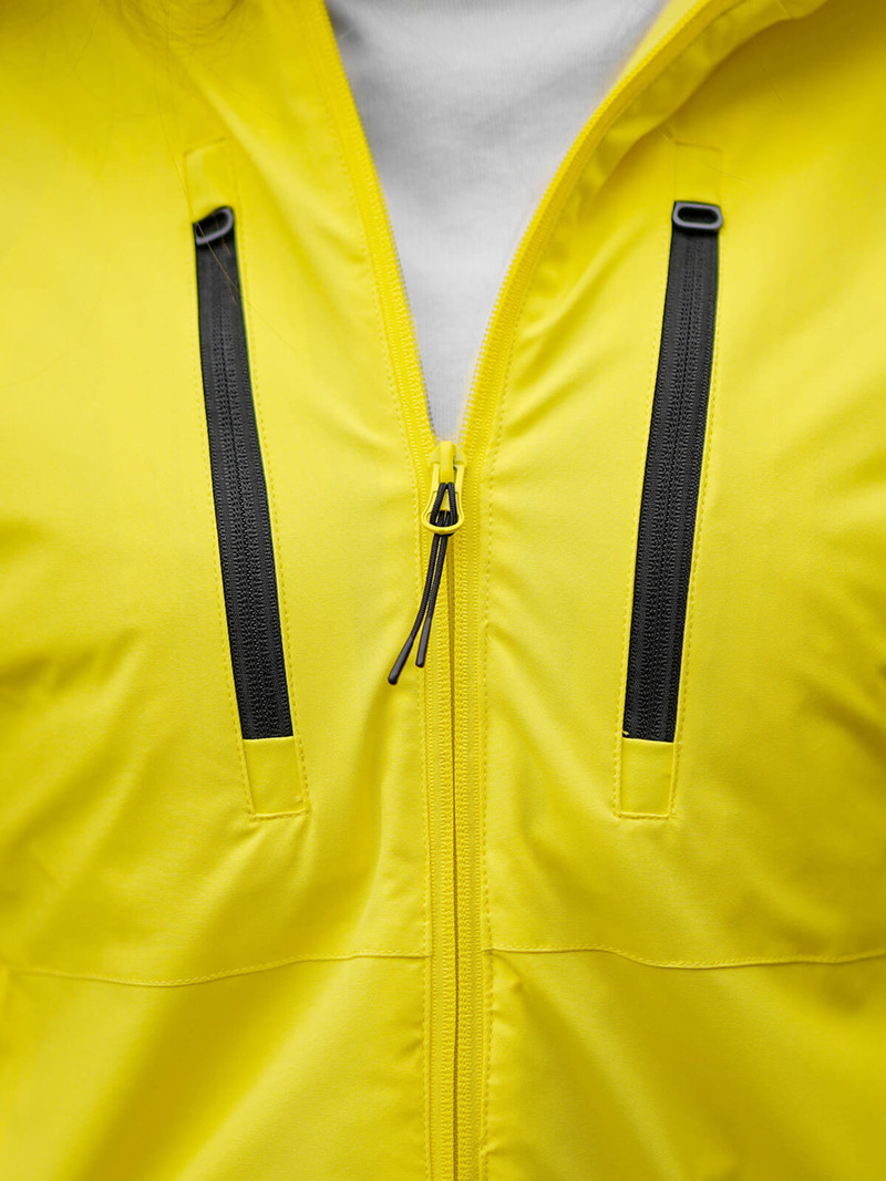 Sieviešu ziemas virsjaka dzeltena OZONEE JS/HH012/26Z