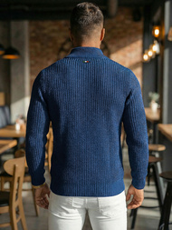 Vīriešu svīteris tumši zils OZONEE NB/MM6020/6Z