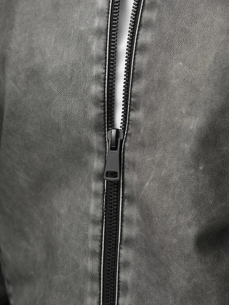 Vīriešu ādas virsjaka grafīta OZONEE JS/11Z8107