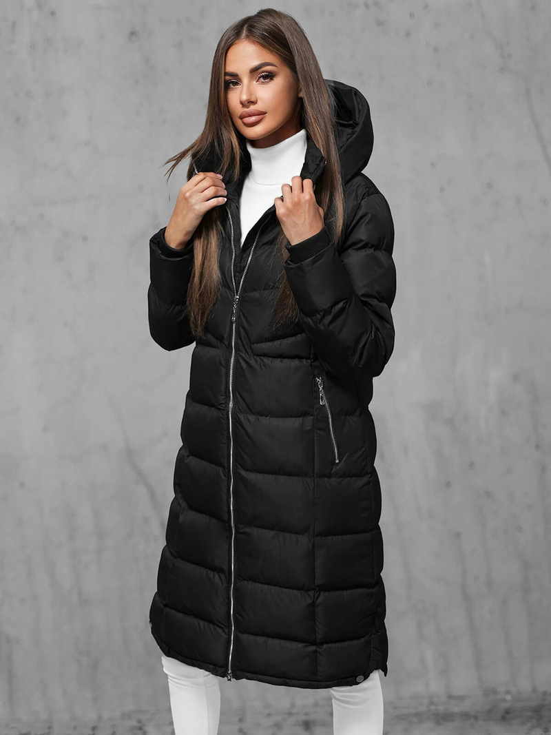 Sieviešu jaka melna OZONEE JS/M736/392